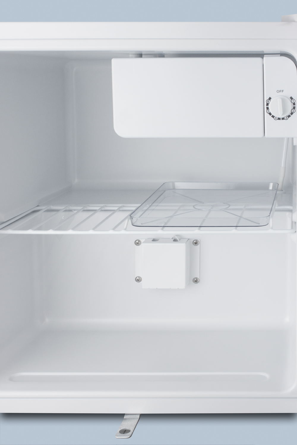Compact refrigerator-freezer with NIST calibrated thermometer, hospital grade cord, and front-mounted lock for general purpose use; replaces S19LWHPLUS